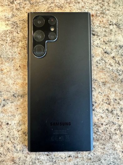 Samsung Galaxy S22 Ultra 256GB Black - Unlocked - Boxed