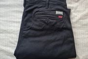 Levis xx chino Size 38/32 zip fly Black cotton In excellent condition