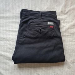 Levis xx chino Size 38/32 zip fly Black cotton In excellent condition