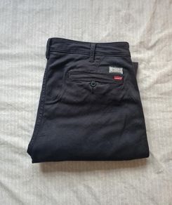 Levis xx chino Size 38/32 zip fly Black cotton In excellent condition
