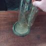 Glass Vase on brass stand Image 7