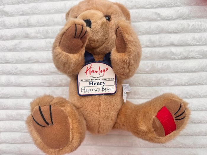 Hamleys Heritage Bears Collection Henry approx. 28 cm.  Plush Used please see photos