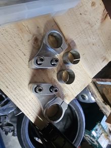 41/43mm straight bar clamps
