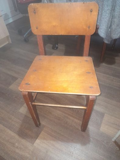 Beautiful Old Childs School Desk and Chair