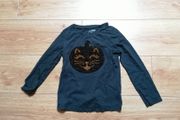 OshKosh B'gosh sequin flip pumpkin-cat tee (6y)