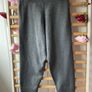 H&M grey knitted joggers drawer string waistband medium Image 7