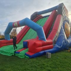 Mega Large Bouncing Castle Slide 26ft tall