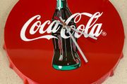 Coca Cola Clock Metal Genuine merchandise