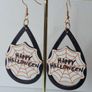 Happy Halloween Waterdrop Earrings Image 5