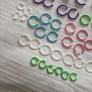 Binder Rings Plastic Multicolour Various Sizes Image 6