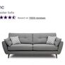 DFS French Connection Zinc Sofas x2 Image 3