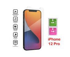 For iPhone 12 Pro Tempered Glass Screen Protector Saver Cover Guard Film New - FHT21IPTG