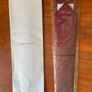 Brand New Emporio Armani 100% Silk Burgundy Tie - Made in Italy - Tags & Box Image 2