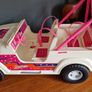 Vintage MATTEL, Barbie, Ski Fun, 4x4 Jeep & Snowmobile, 1989. Image 6