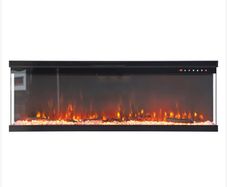 60" Media Wall Fire