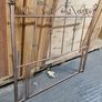 Metal Bed Headboard with Wrought Iron Details Image 2
