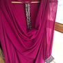 Raspberry Coloured dress Image 5