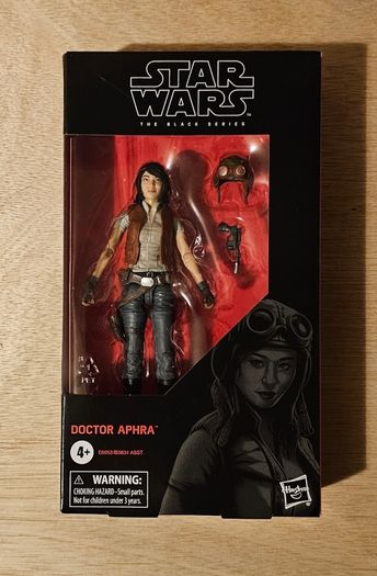 Star Wars Doctor Aphra 6" Scale Black Series New & Unopened