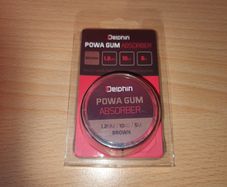 NEW - Delphin Powa Gum Absorber Brown - 5m, 1,2mm, 10kg - Carp Tench Bream Roach Feeder Method Float