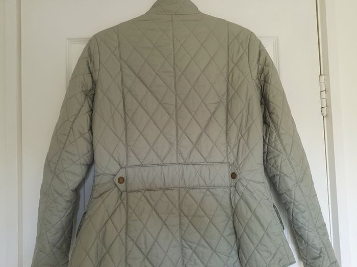 Green Barbour Waisted Jacket with pockets