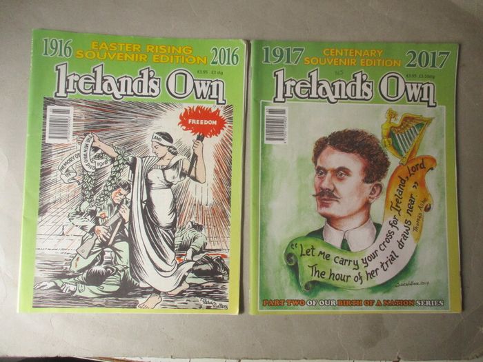 Ireland's Own Souvenir Editions, 1916-2016 & 1917-2017