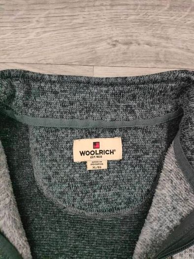 Woolrich Half Zip Fleece Jumper Mens L/XL