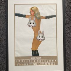 1973 Pirelli Calendar - June Art Framed - 54cm x 73cm
