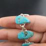 Stunning Arizona Turqouise with Sterling 925 Silver Bracelet Image 5