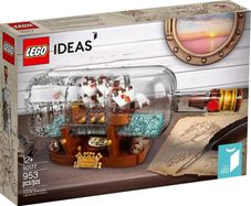 Lego Ship on a Bottle