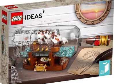 Lego Ship on a Bottle