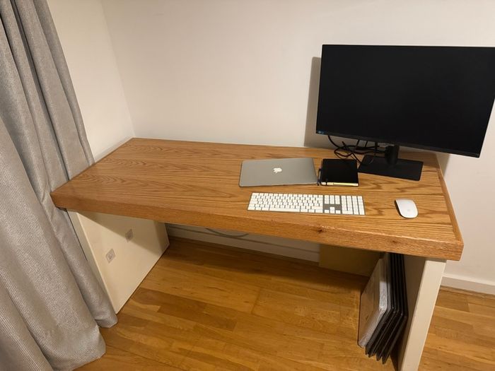 Executive Oak Desk - Custom-Built