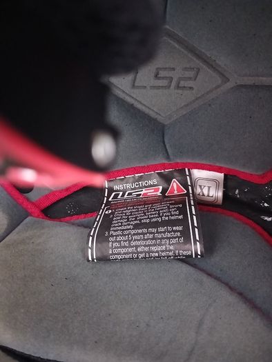 Ls2 motorbike helmet
