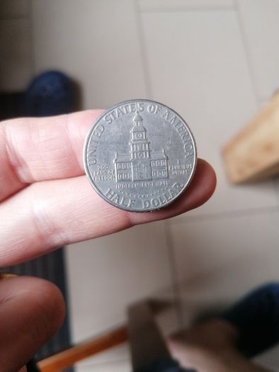 1976 D US Half Dollar Coin