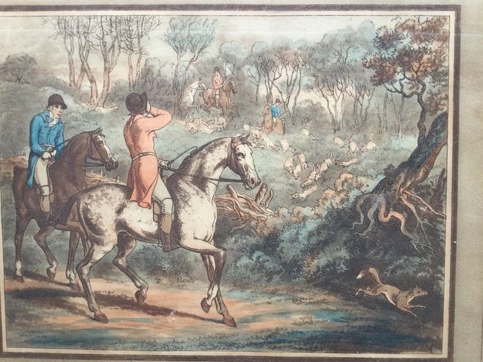 Art - Georgian Coloured Engravings X 2