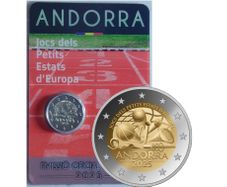 Andorra 2 Euro Brilliant Uncirculated Coin 2025 - Games of the Small States of Europe