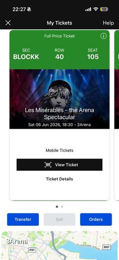 Les Miserables Tickets