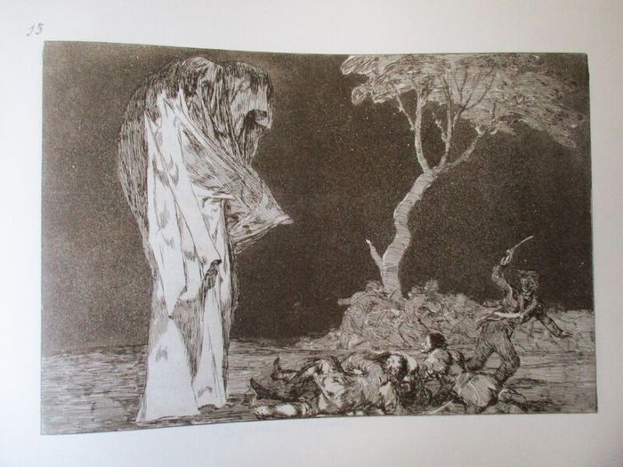 Large Francisco Goya Art Book - Disparates, Tres Visiones