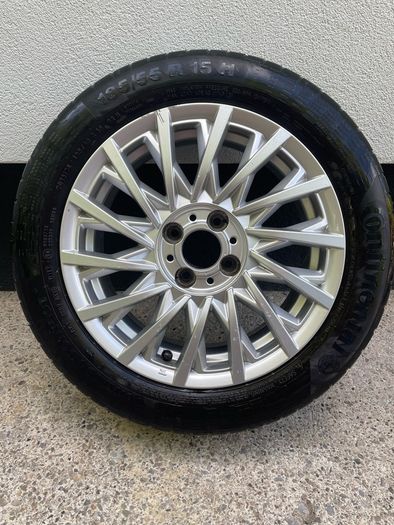 Fiat 500 15' Alloy wheel and tyre