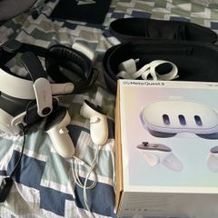 Meta quest 3 128gb VR headset with accessories