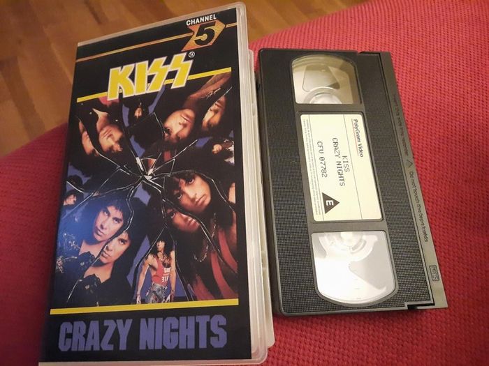 Kiss Crazy Nights Vhs Video
