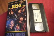 Kiss Crazy Nights Vhs Video