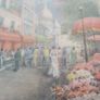 Artwork/Street Scene Figures and Cafe's, Flower Stalls .. Price Drop Image 3