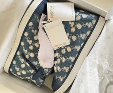 New Geox Ciak Hi Top Trainers EU34 UK1.5