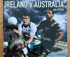 2010 Ireland v Australia - GAA AFL International Rules Test 2 Programme