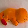 Pokemon Sleeping Charmander Soft Toy Plush Image 5
