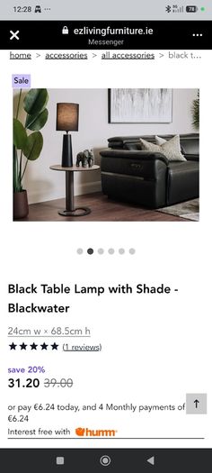 table lamp