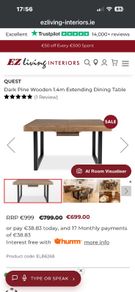 Dining Room Table Brand New