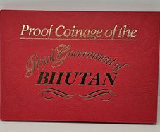 Bhutan 1979 Proof Coin Set in Original Holder