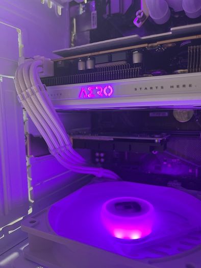 White RTX 5060 Gaming PC | i7-11700F | 32GB RAM | 1TB SSD | Liquid Cooled