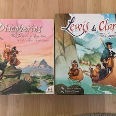Discoveries - Lewis and Clark board games - As new
